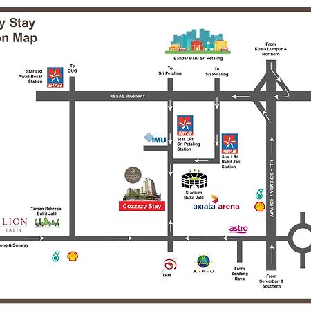Apartment Next To Axiata Arena, Stadium Bukit Jalil Kuala Lumpur Exterior foto